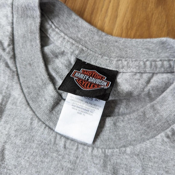 Harley Davidson Graphic Biker Motorcycle T-shirt - Picture 4 of 4